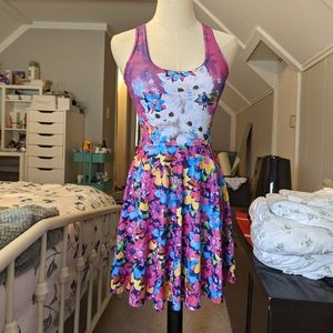 Blackmilk Reversible Kitten Skater Dress. Size XS.